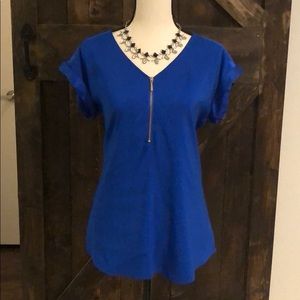 Express Chelsea zipper front top